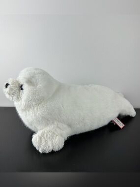 Douglas Cuddle Toys Twinkle White Harp Seal Pup 15” #273 Plush Stuffed Animal